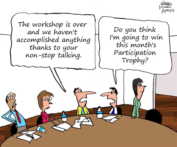 Humor - Cartoon: Requirements Workshop Participation